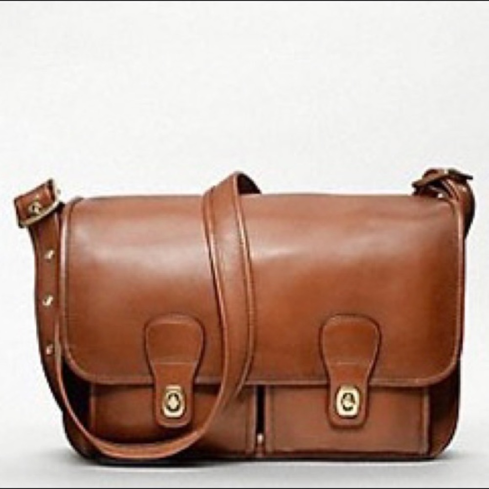 Limited Edition Coach Field Bag/ Satchel